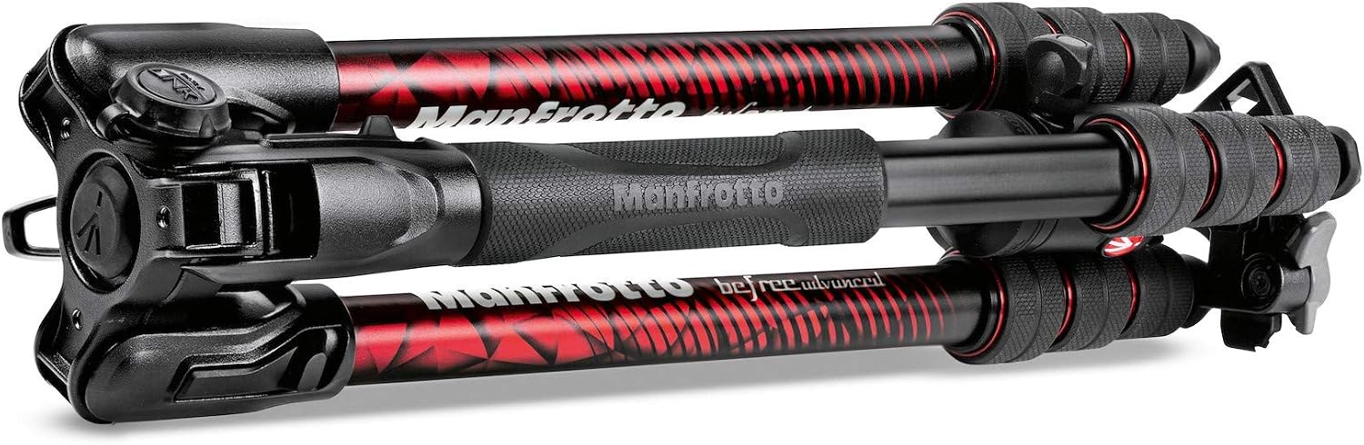 Detalle de Manfrotto travel tripod aluminium