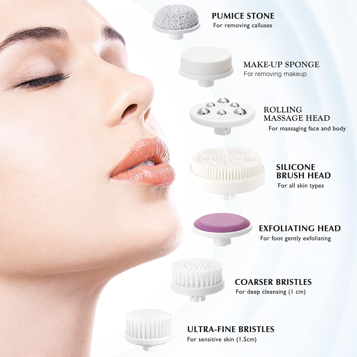 Thumbnail 2 de COSLUS Spin Brush Face Cleansing 7-in-1