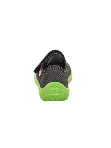 Detalle de Superfit Jungen Bill Hausschuhe, Schwarz 0010, 32 EU