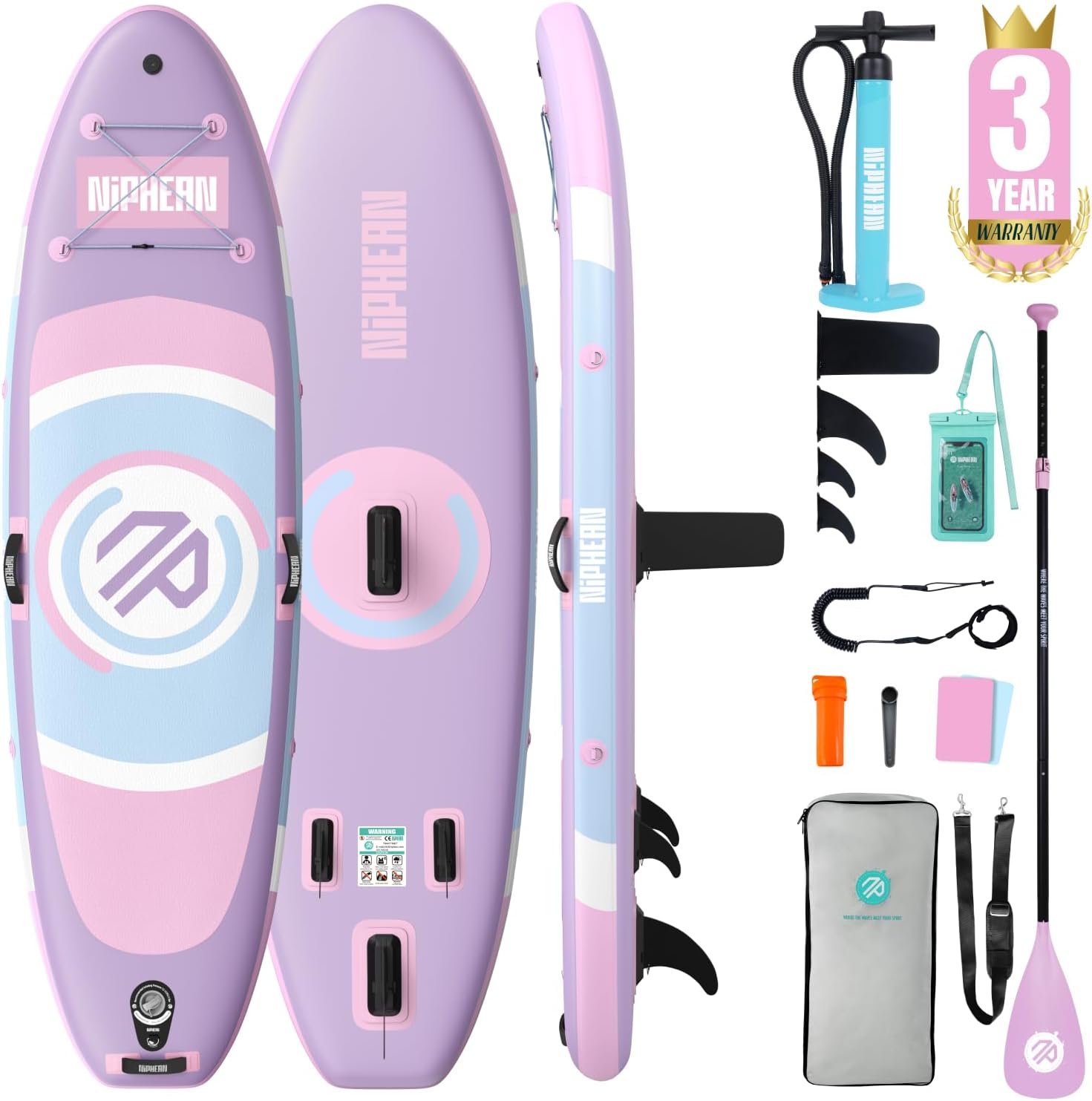 Detalle de Niphean 10' Ultra-Light Inflatable SUP
