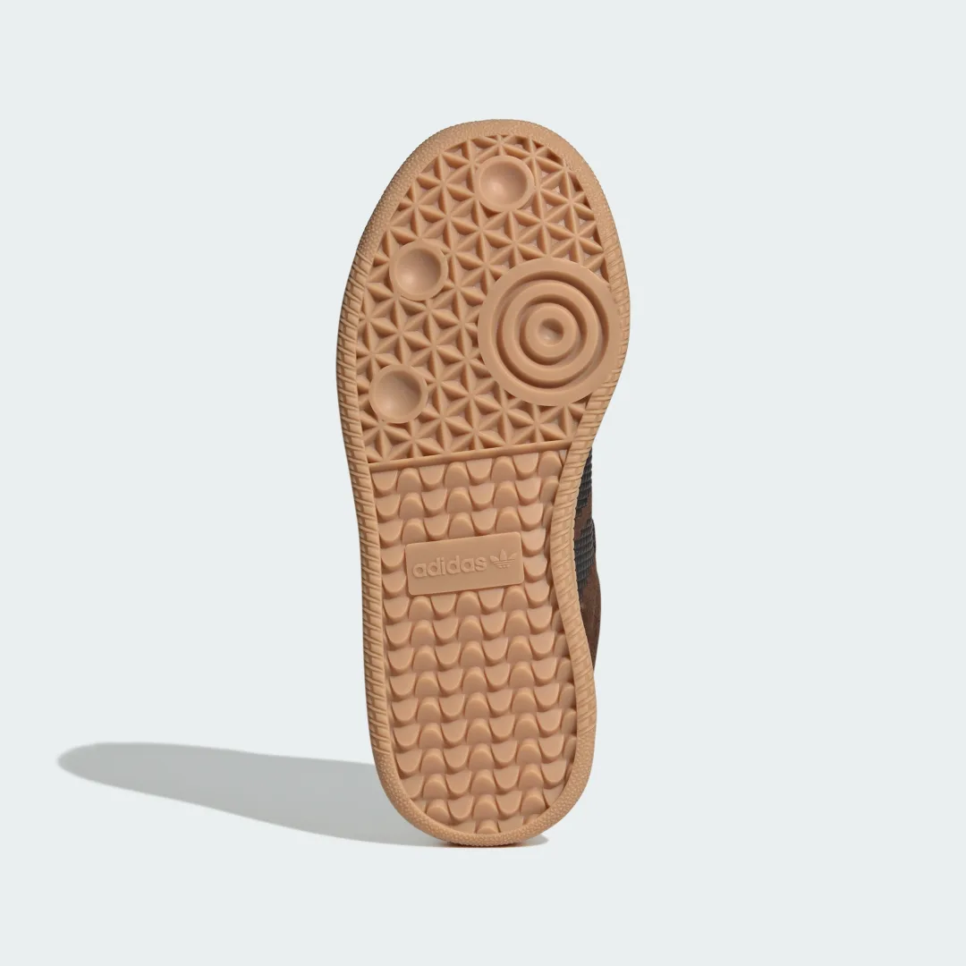 Detalle de Adidas Samba XLG X Minecraft (Adolescentes) - Zapatilla marrón para jóvenes