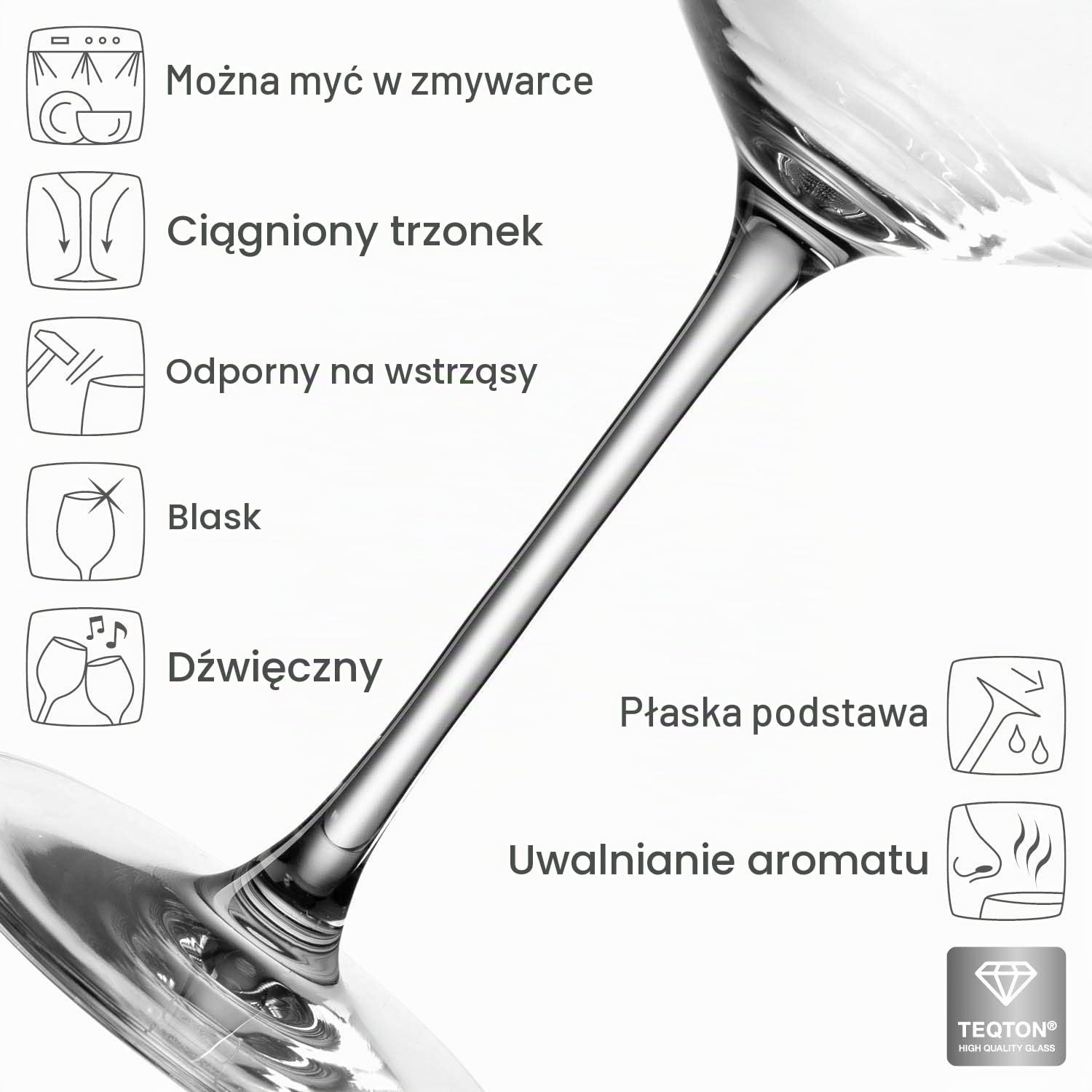 Detalle 2 de Leonardo Puccini 069554 – kieliszki do czerwonego wina, 750 ml, 6 sztuk
