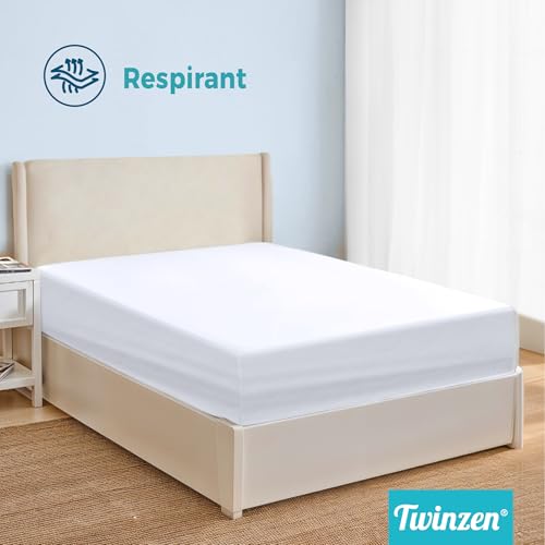 Detalle de Twinzen - Protège-matelas 90x190 imperméable, lavable à 90°