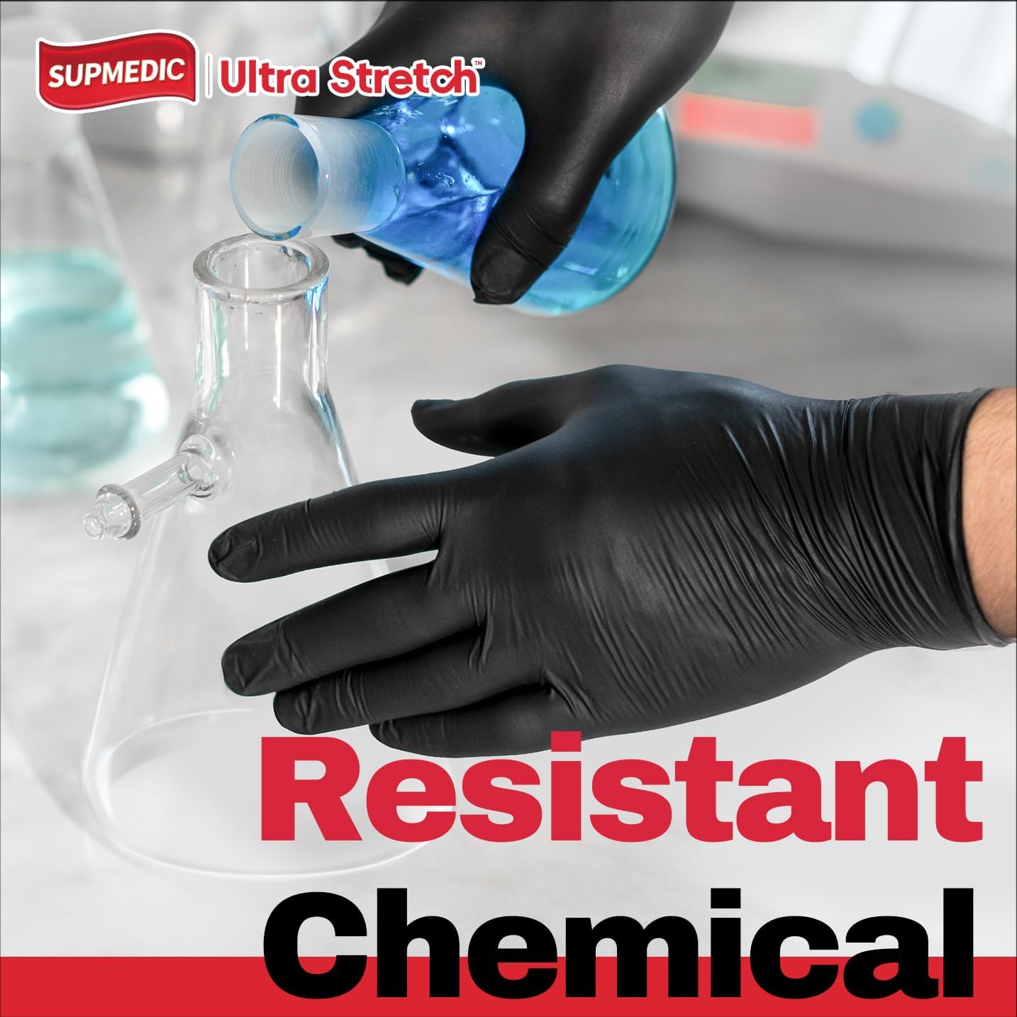 Thumbnail 5 de Supmedic 5Mil Nitrile Gloves 100-Pack