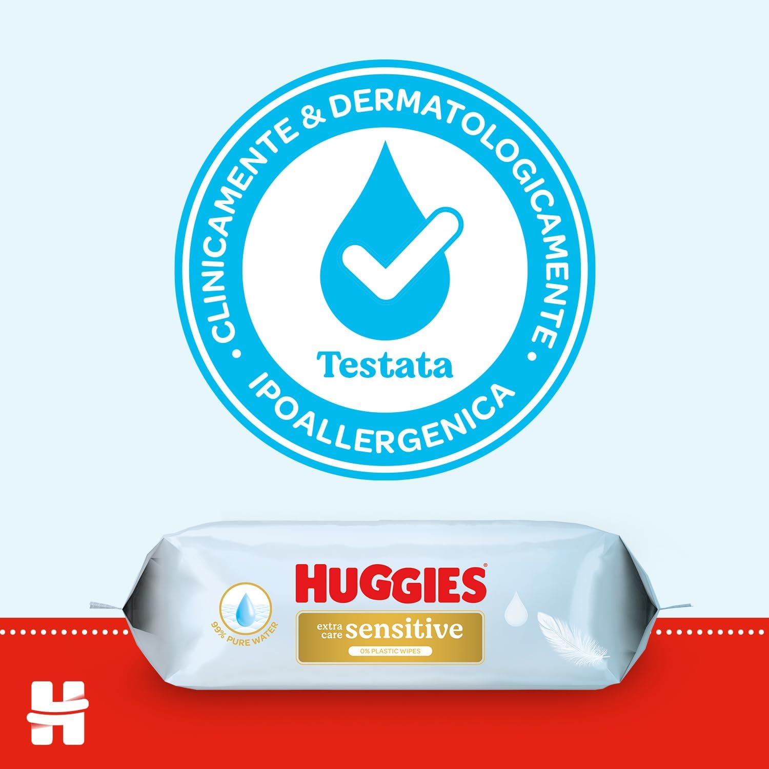 Thumbnail 6 de Huggies Extra Care Sensitive Salviette Neonati: 576 pezzi, 4 confezioni da 3