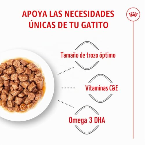 Detalle 2 de Royal Canin Kitten Comida Húmeda 12 x 85 g: para gatitos en crecimiento