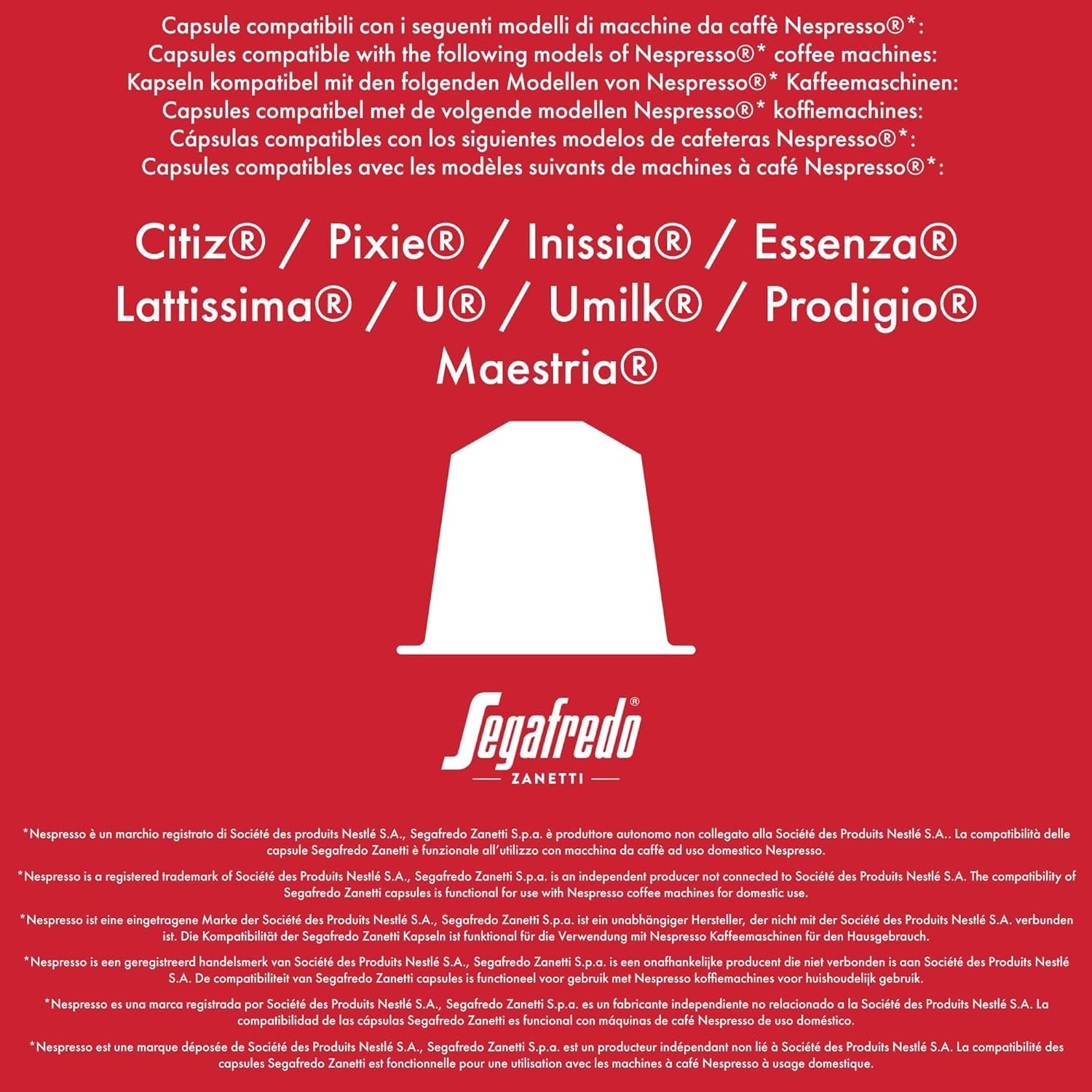Thumbnail 6 de Segafredo Zanetti Café Ristretto ☕️ 100 Cápsulas Compatibles Nespresso