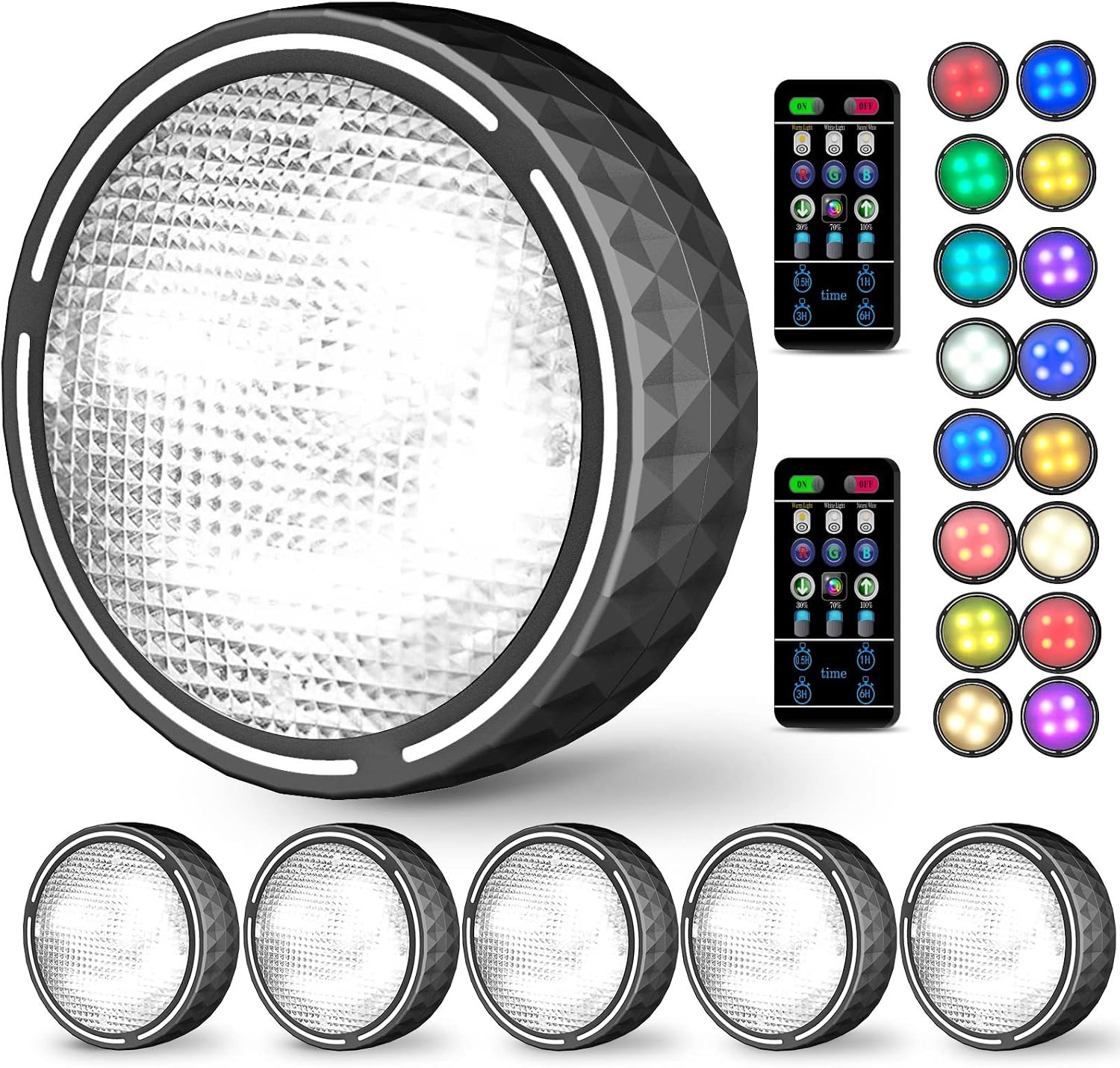 Thumbnail 4 de Bawoo Luz LED Inalámbrica 6 PCS 5 Perlas