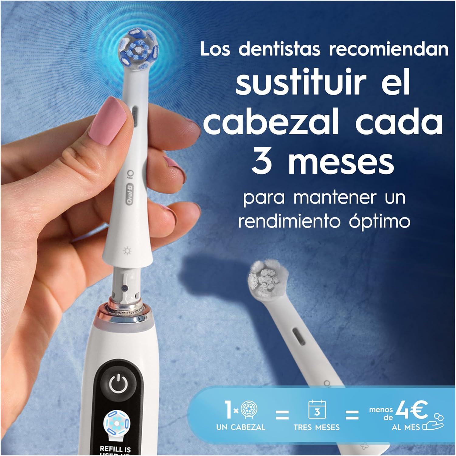 Thumbnail 3 de Oral-B iO Ultimate Clean: Pack 10 Cabezales para Cepillos 🦷