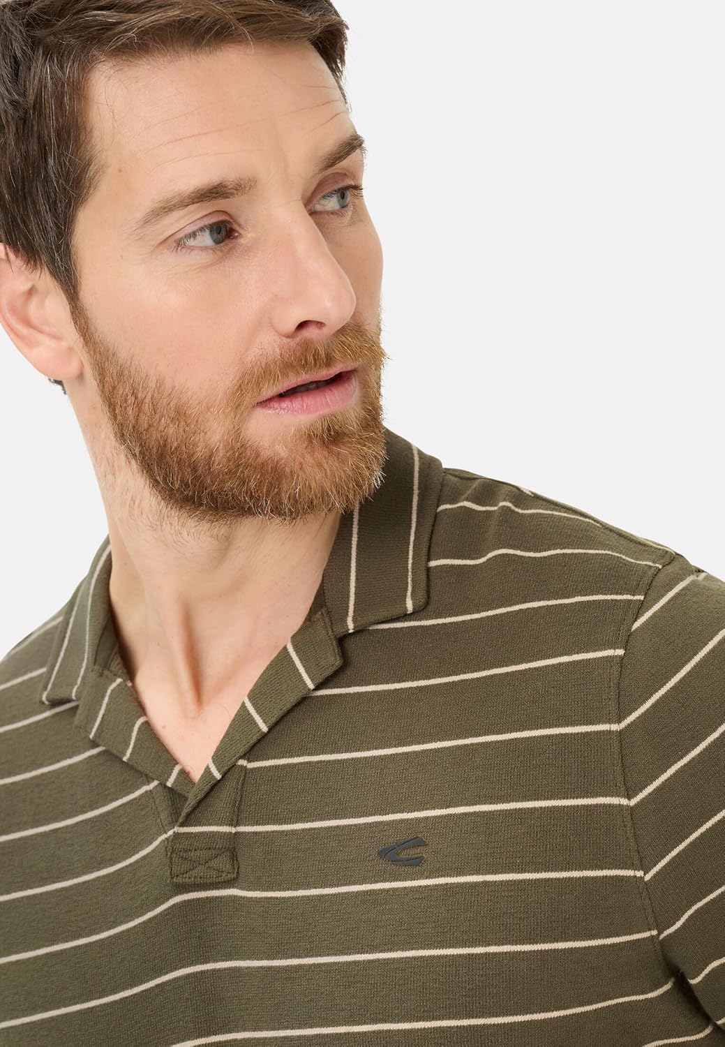Detalle de Camel Active Polo Homme 409920-7P61 : polo homme sobre et polyvalent
