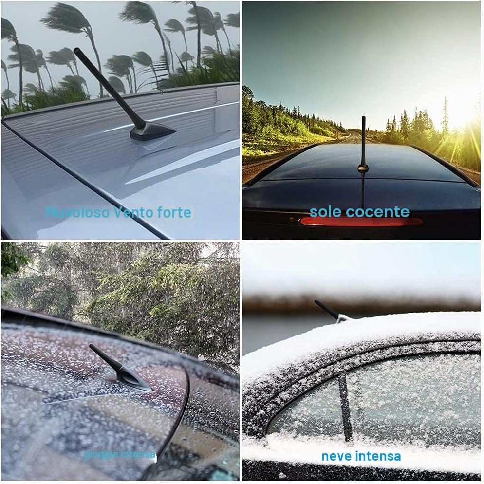 Thumbnail 6 de URAQT Antenna Auto universale 18,5 cm