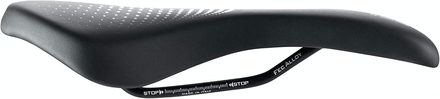 Detalle de Sportourer by Selle Italia - Q-Bik Flow : selle de vélo souple et large, hydrophobe, adaptable à tous les vélos
