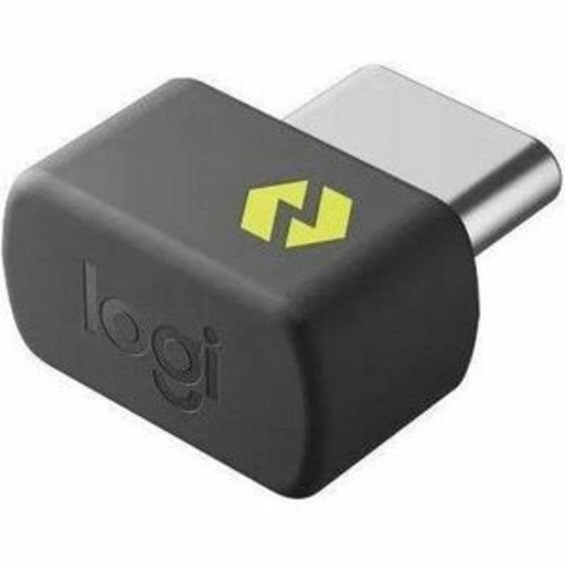 Detalle 2 de Receptor USB-C Logitech Logi Bolt Grafito: conexión fiable para ratón y teclado Logitech