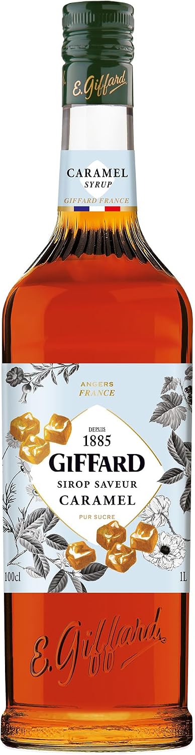 Detalle de GIFFARD Sirop Fleur de Sureau – 1 Litre, fabrication française