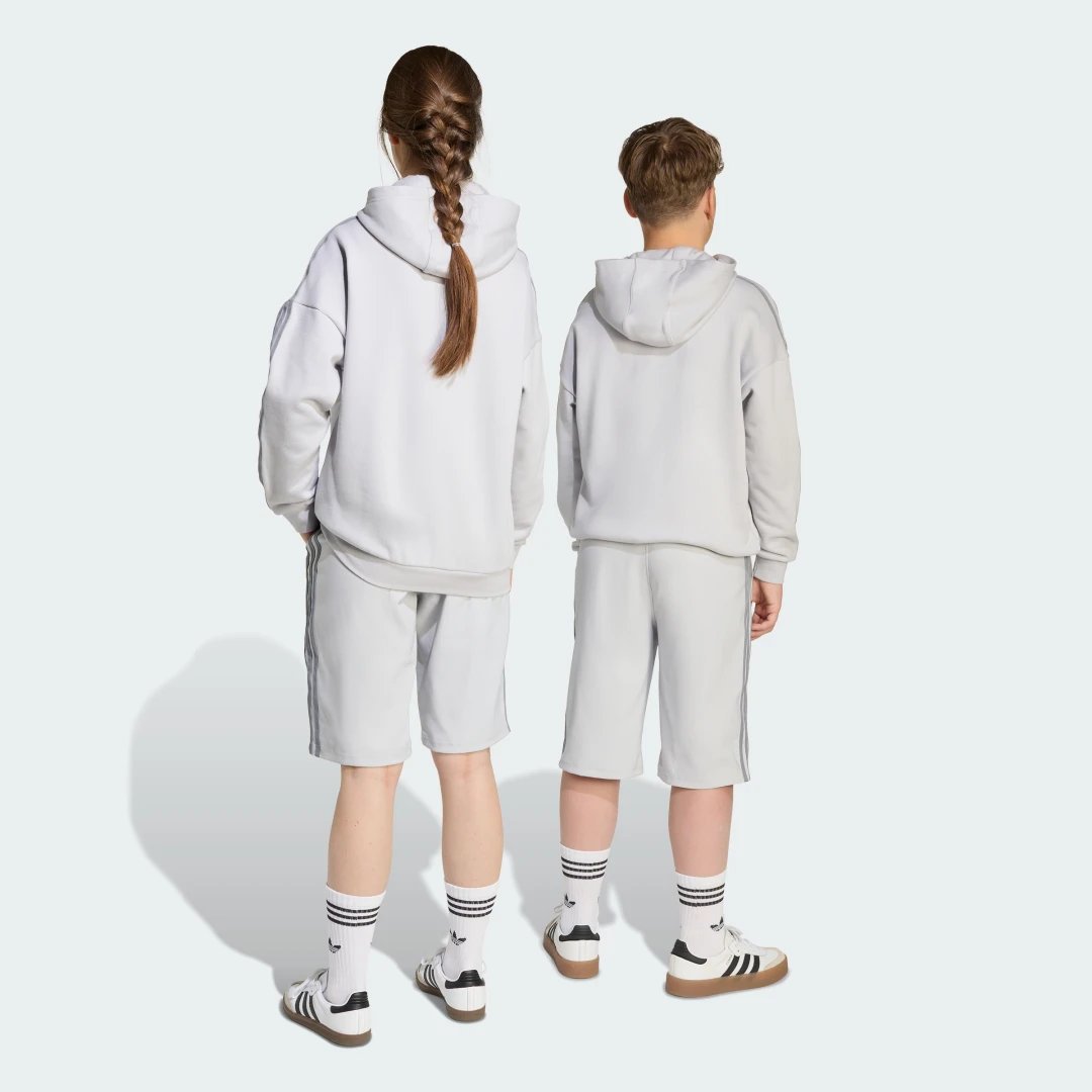 Thumbnail 1 de Pantalón corto adidas x Minecraft (Adolescentes) en gris: comodidad y estilo para jugar y salir