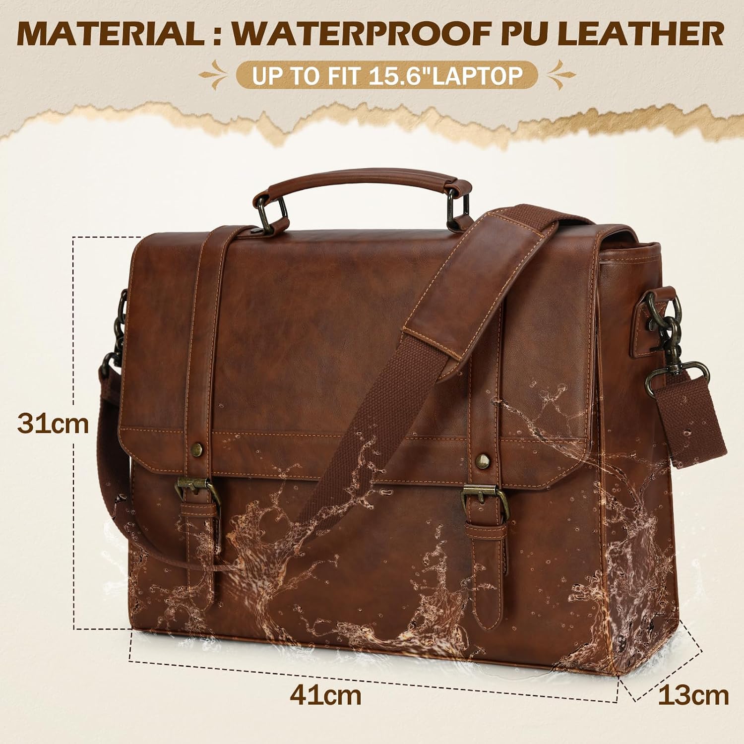 Thumbnail 4 de IGOLUMON Bolso bandolera 15,6" impermeable