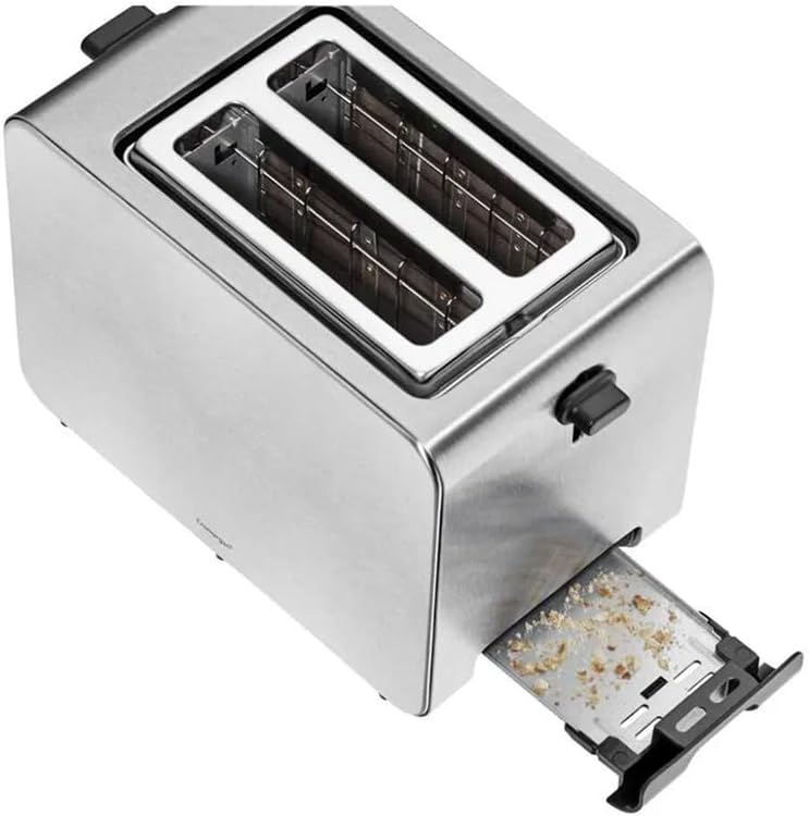 Detalle 2 de WMF Stelio Broodrooster Edition: 2 sleuven, 7 standen, 900 W, Cromargan