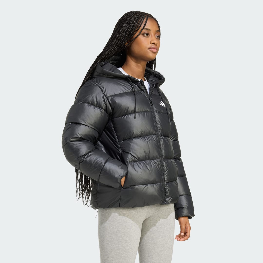 Thumbnail 2 de Adidas Anorak abullonado CLIMAWARM negro