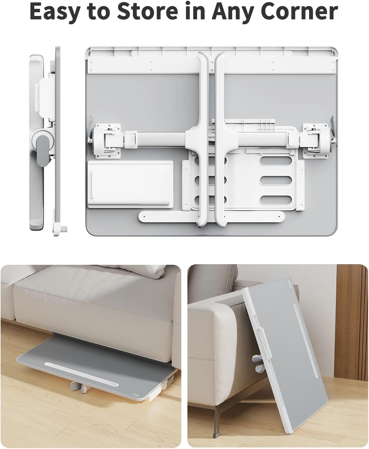 Thumbnail 5 de SAIJI K7 XXL Adjustable Lap Desk with Tilt, Storage Drawer and Bookstand