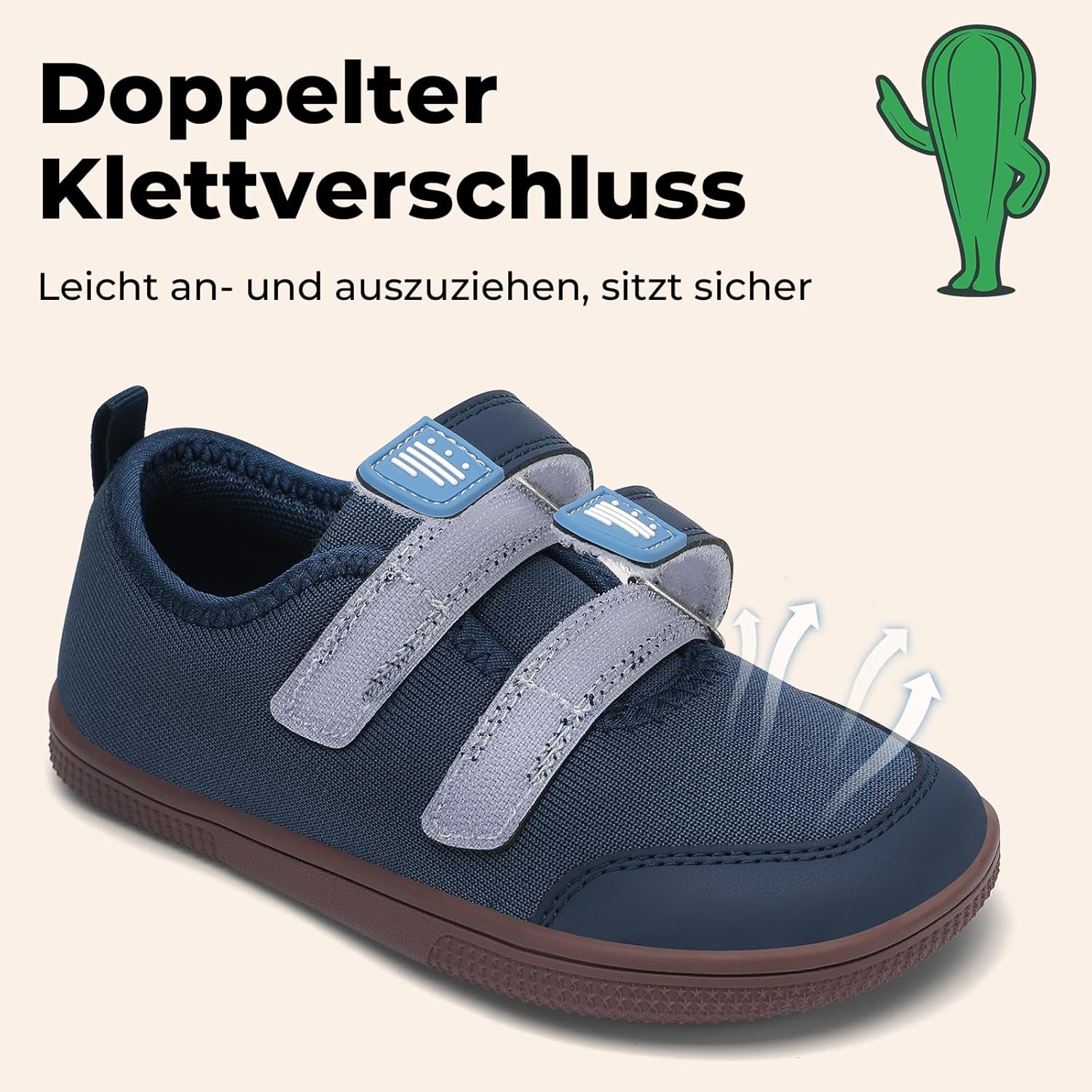 Thumbnail 3 de SAGUARO Barfußschuhe für Kinder – atmungsaktiv, rutschfeste Sohle, breite Zehenbox (Gr. 25–35)
