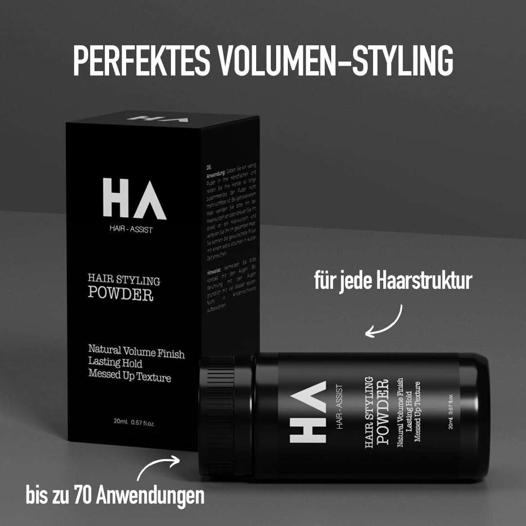 Detalle 2 de Hair-Assist Volumen Puder 20 g Haarpuder 🎀