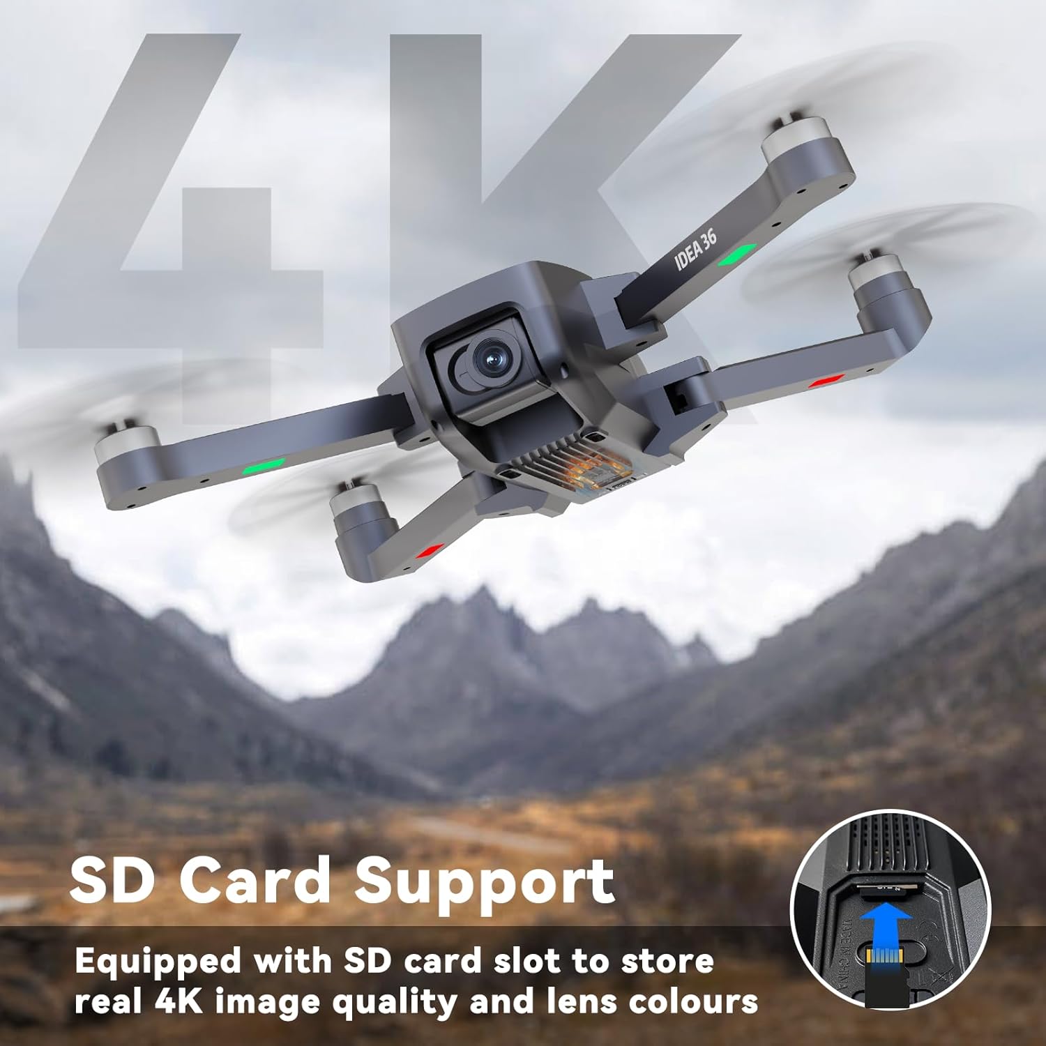 Thumbnail 5 de TTROARDS TT36 Drone GPS con Fotocamera 4K