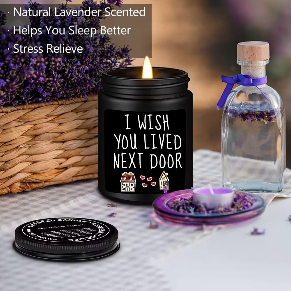 Detalle de Scented Candle in a Reusable Jar