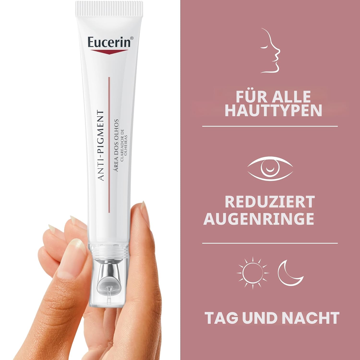 Detalle 2 de Eucerin Anti-Pigment Augenringe korrigierende Augenpflege – 15 ml