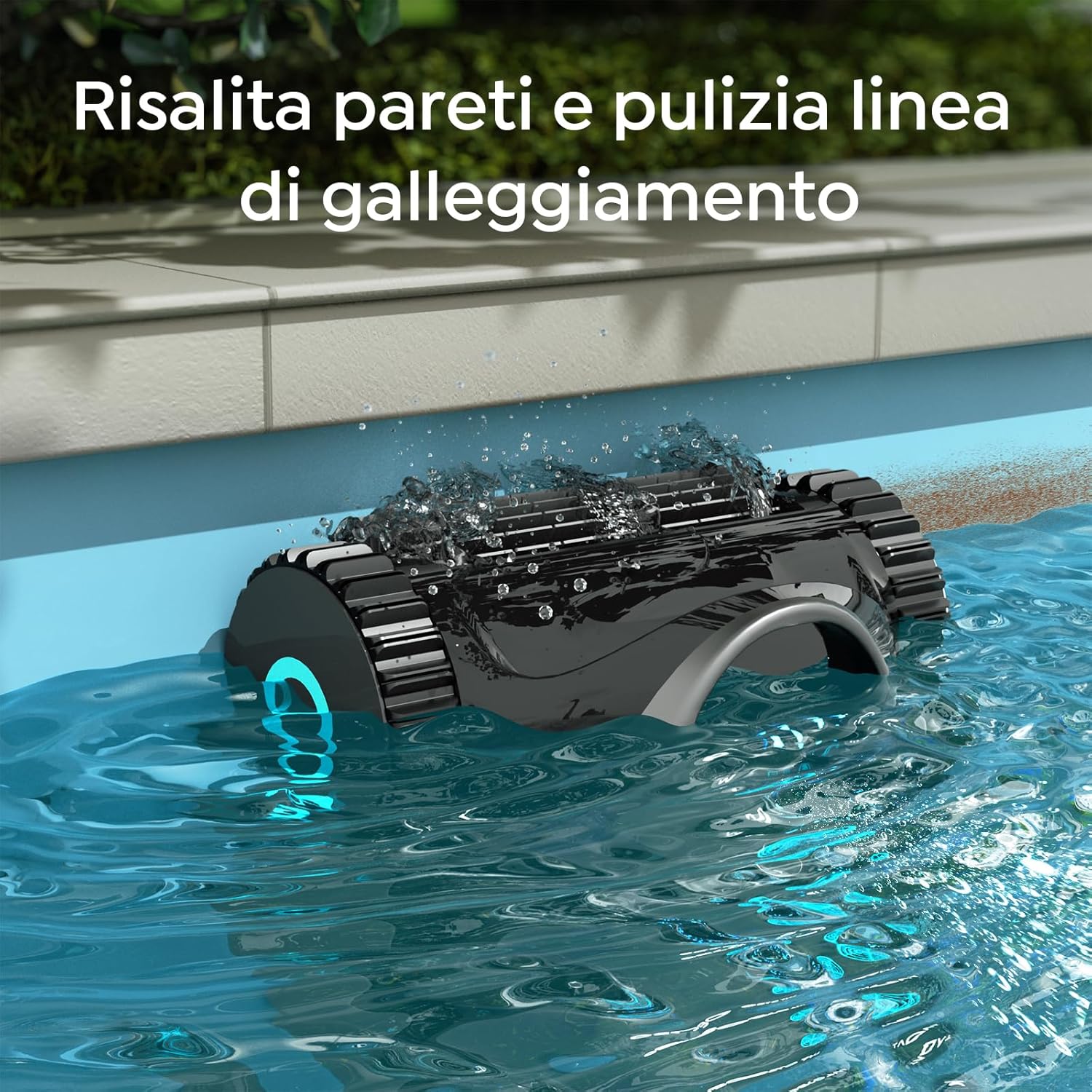Thumbnail 3 de (2026 Nuovo) Talosbo C1: robot piscina senza fili per pareti e fondo fino a 150 m²