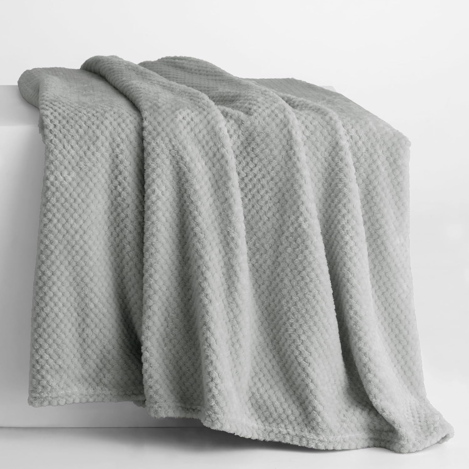 Thumbnail 1 de DecoKing RESTILO Kuscheldecke 70x150 cm – Microfaser, grau anthrazit