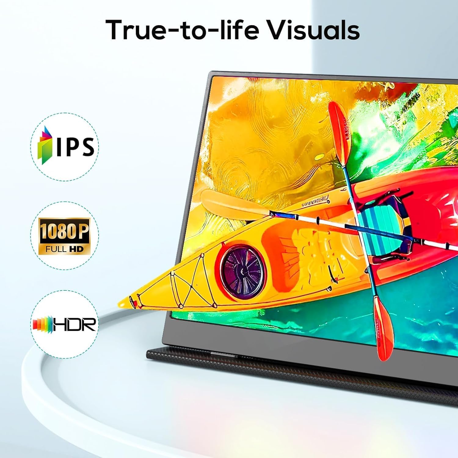 Thumbnail 5 de COOLHOOD Portable Monitor 15.6 Zoll Tragbarer Monitor