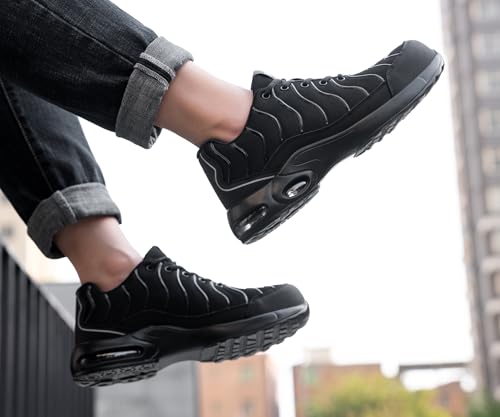 Thumbnail 8 de LARNMERN Chaussures de Sécurité pour Hommes et Femmes – Basket de Sécurité avec Embout Acier et Semelle Résistante