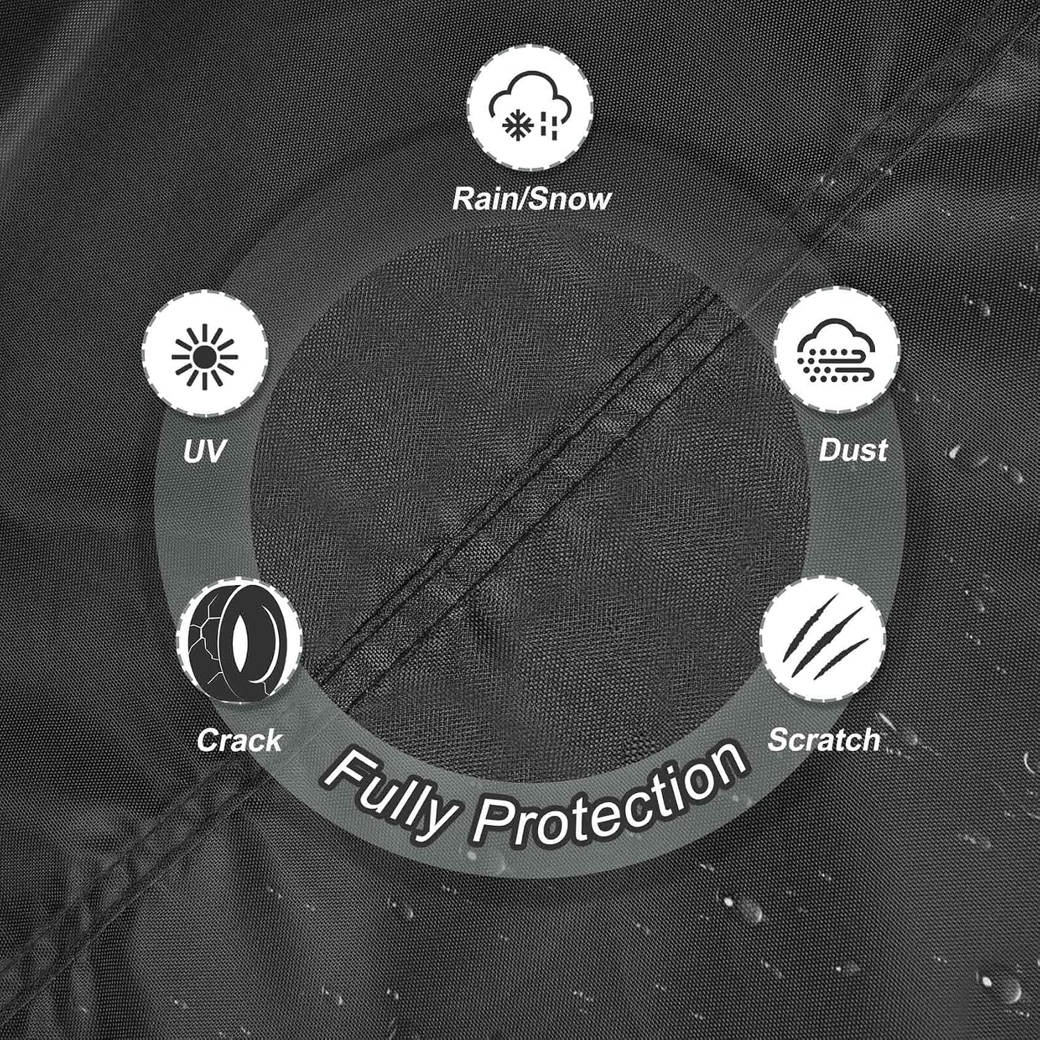 Detalle de Explore Land seasonal tire covers for 23–25.75-inch tires