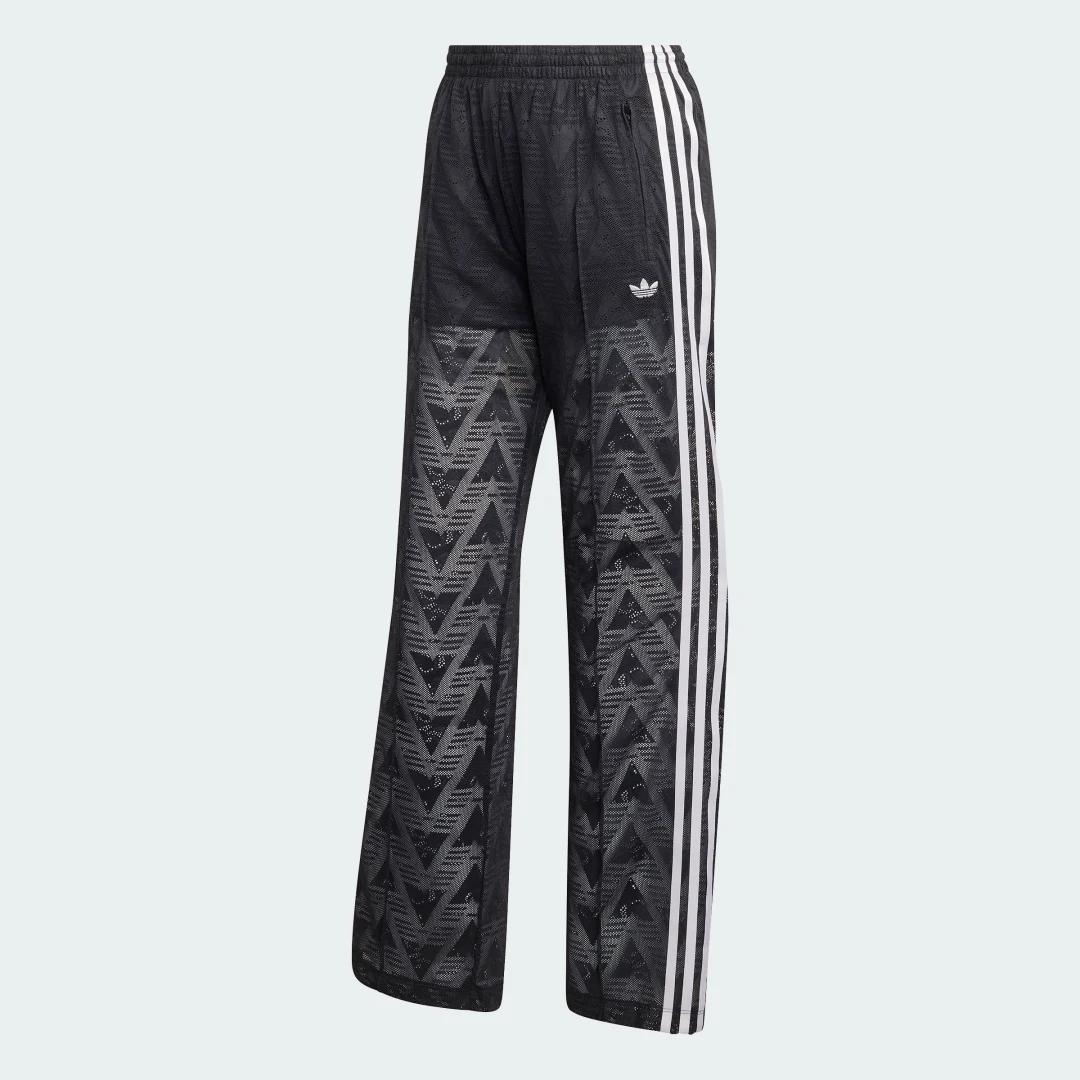 Detalle 2 de Pantalón de Encaje Clásico Firebird de Adidas (negro) – estilo y comodidad atemporal