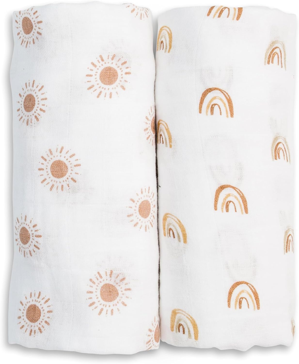 Detalle de Lulujo cotton muslin swaddle blankets