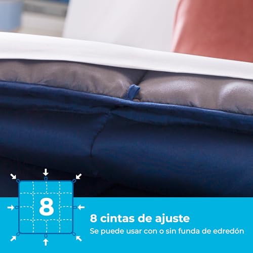 Thumbnail 3 de Linenspa Edredón nórdico 4 estaciones microfibra 🛏️ 135x200cm