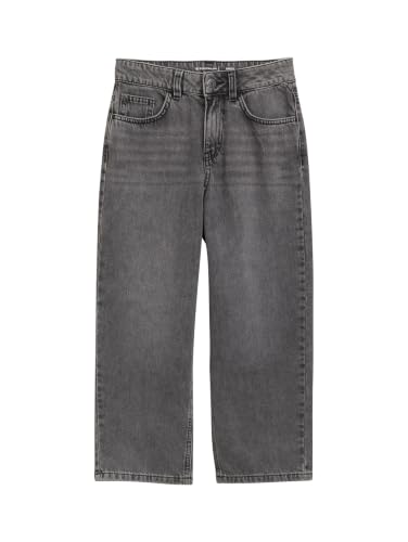 Detalle 2 de Tom Tailor Jungen Jeans 1041052, 10219 – Used Mid Stone Grey Denim, Baggy Fit, verstellbarer Bund