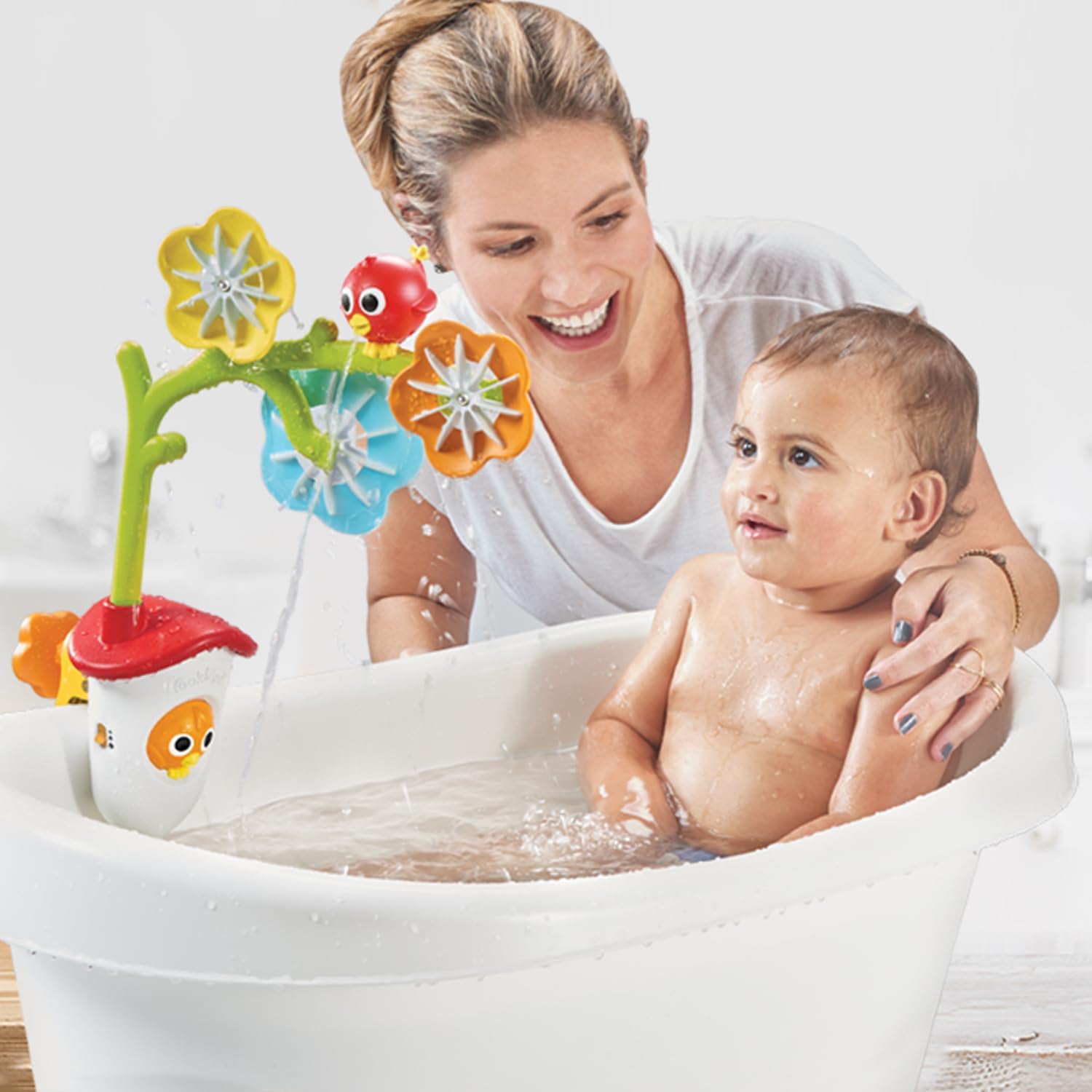 Detalle de Yookidoo Mobile de bain Oiseau