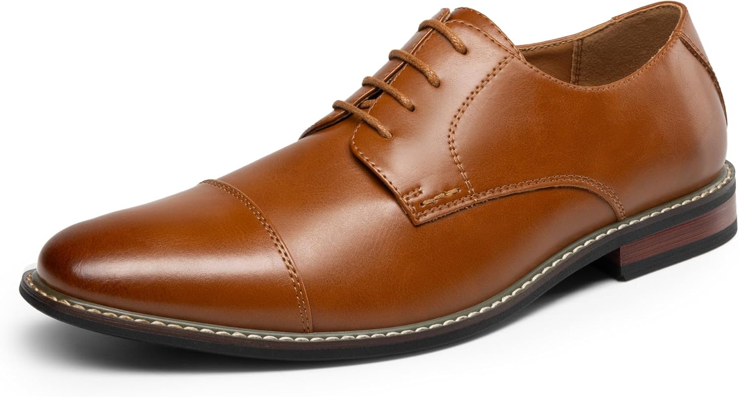 Detalle de Bruno Marc Scarpe Eleganti Derby da Uomo con Lacci – stile e comfort per ufficio e occasioni formali