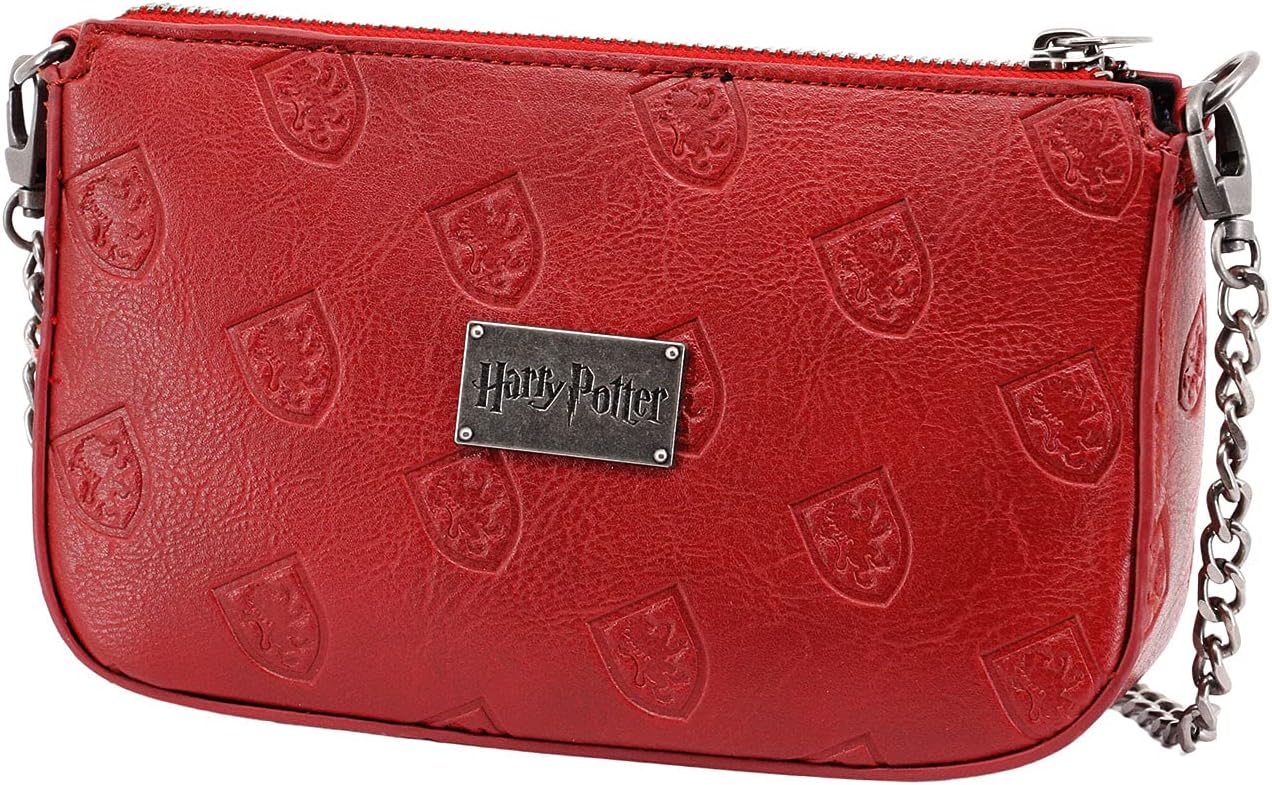 Detalle 2 de Harry Potter Emblem-Borsa IHoney Borgogna 20x13 cm – KARACTERMANIA