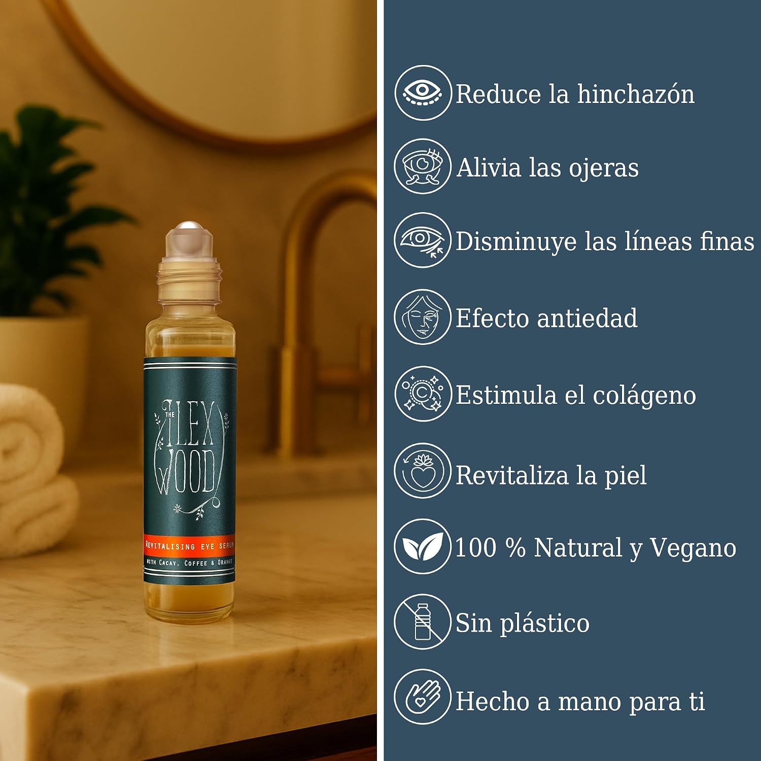 Detalle 2 de The Ilex Wood Sérum para ojos 10 ml 💄