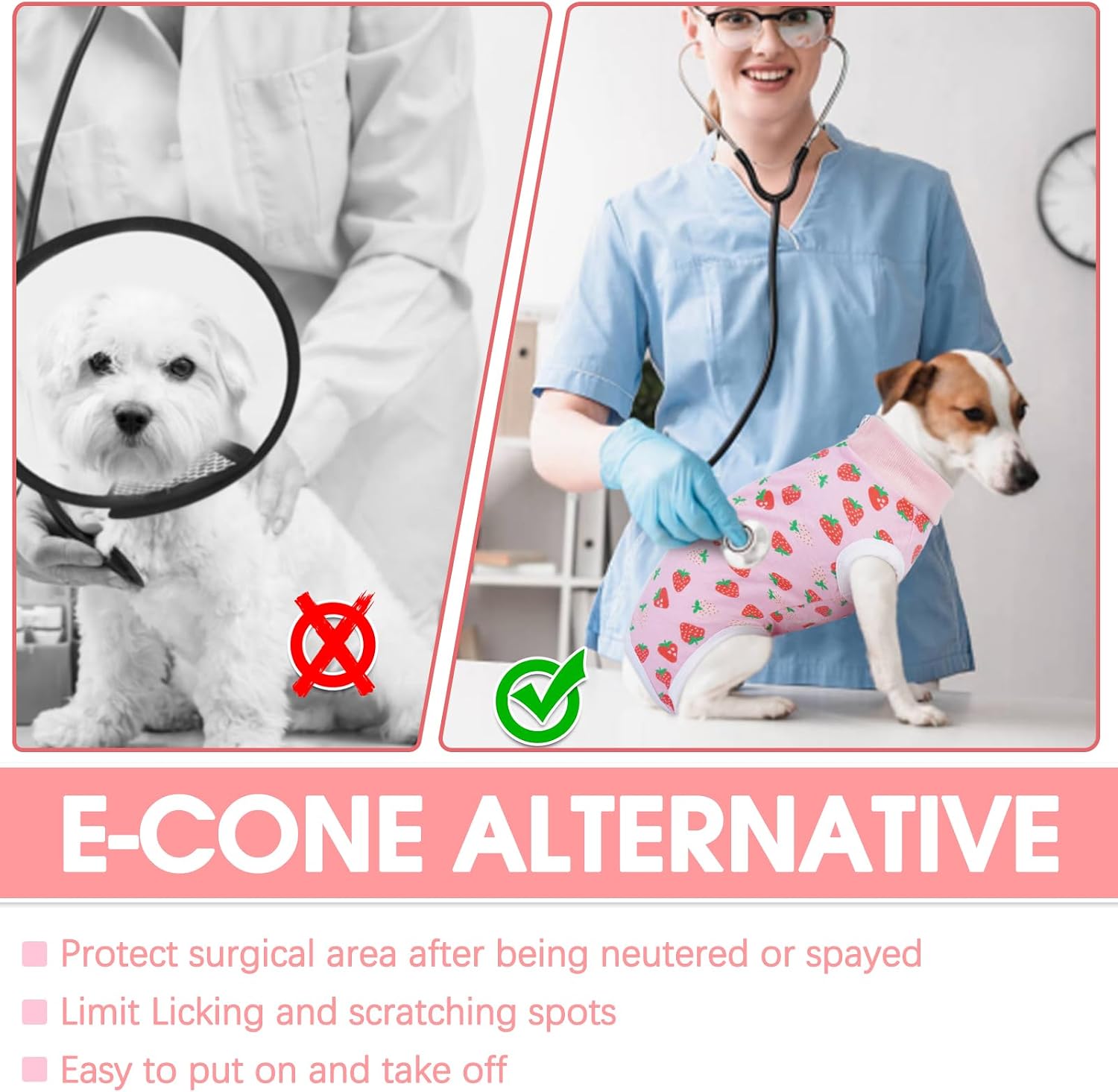 Detalle 2 de BRKURLEG Dog Recovery Suit XL