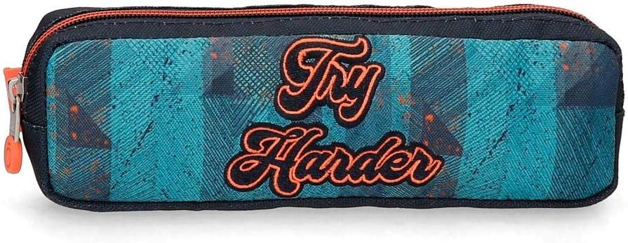 Detalle de Enso Try Harder Astuccio Blu 22 x 7 x 3 cm in Poliestere