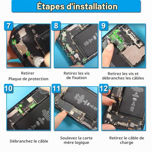 Thumbnail 6 de ZHUROUPU Dock de remplacement flexible pour iPhone 12 — câble de charge et connecteur de socle