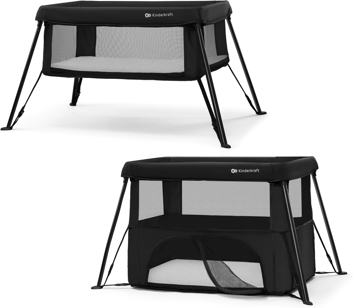 Kinderkraft CAMI 3-in-1 Baby Bed: Travel Cot, Playpen and More
