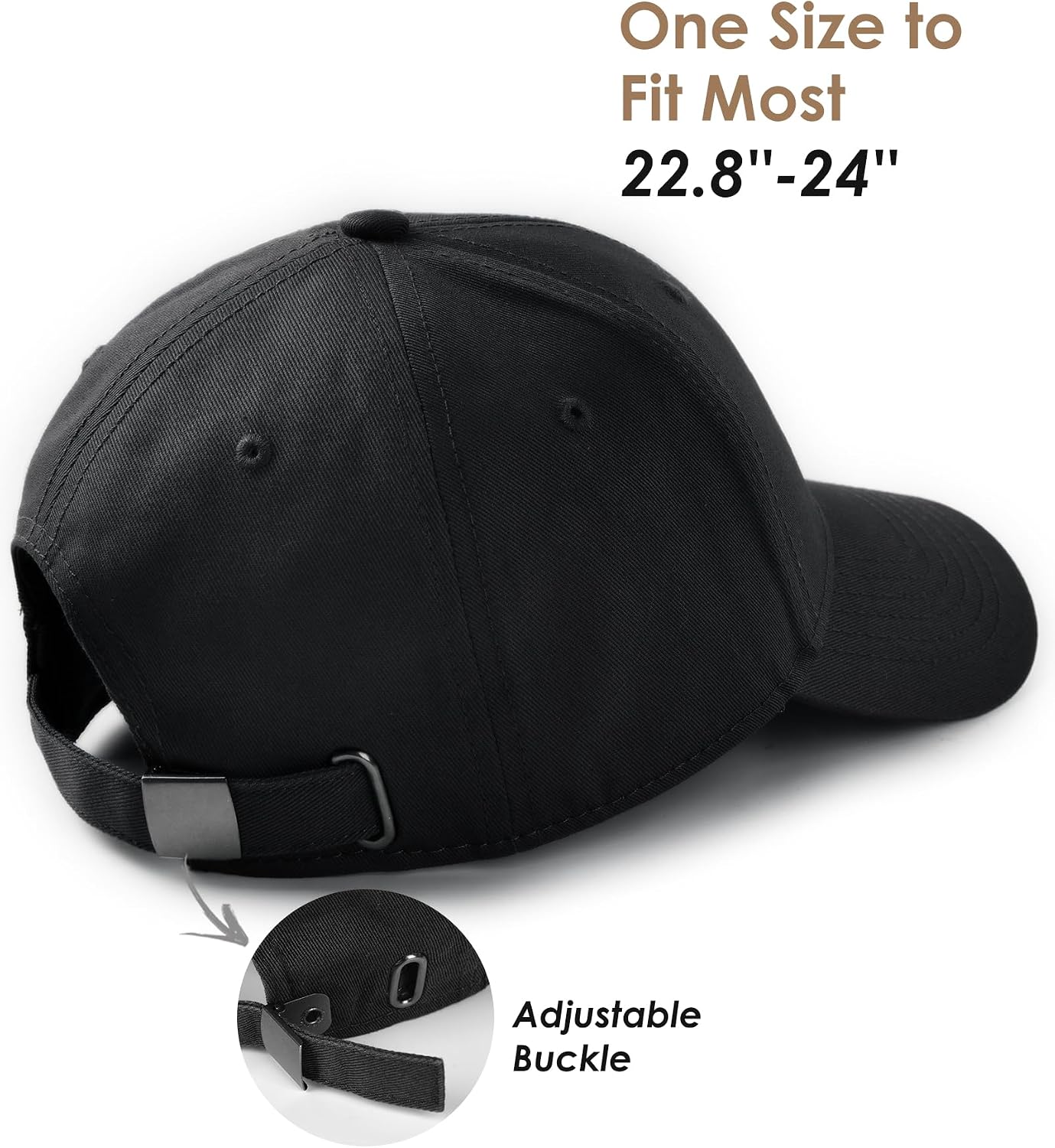 Thumbnail 3 de FURTALK Unisex Klassische Basecap aus Baumwolle – verstellbare Baseballkappe
