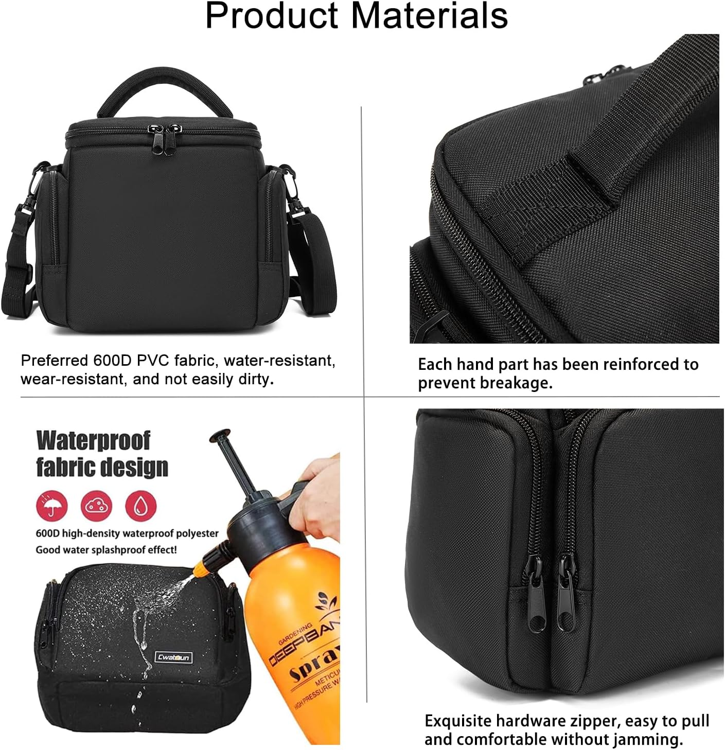 Thumbnail 3 de Cwatcun Camera Bag compact sling for DSLRs