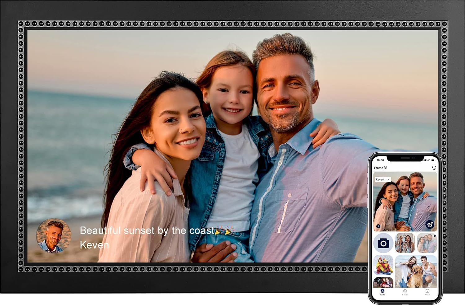 Detalle de Humblestead 15.6" Digital Photo Frame 64GB WiFi