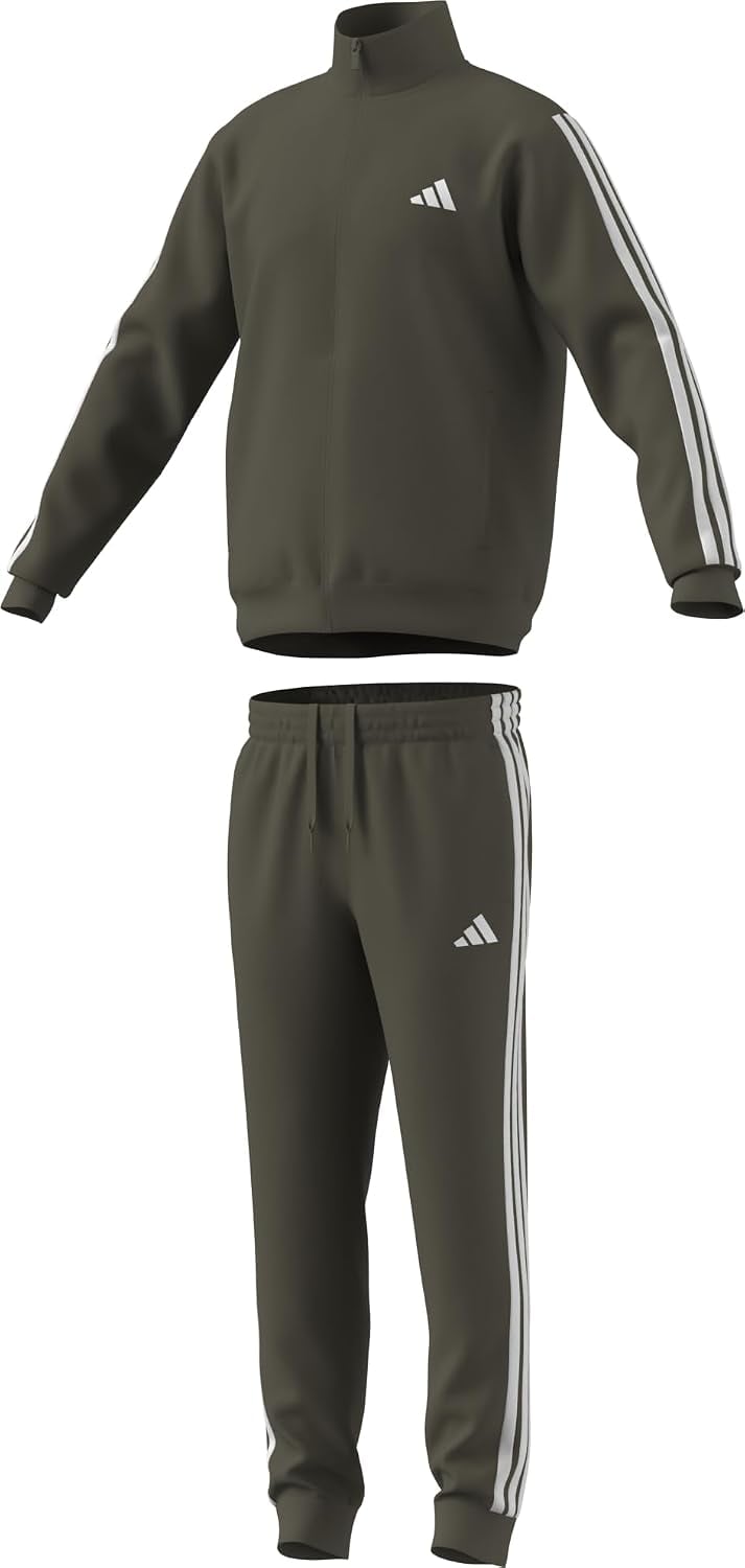 Thumbnail 6 de adidas Herren Sportswear Basic 3 Stripes Tricot Track Suit