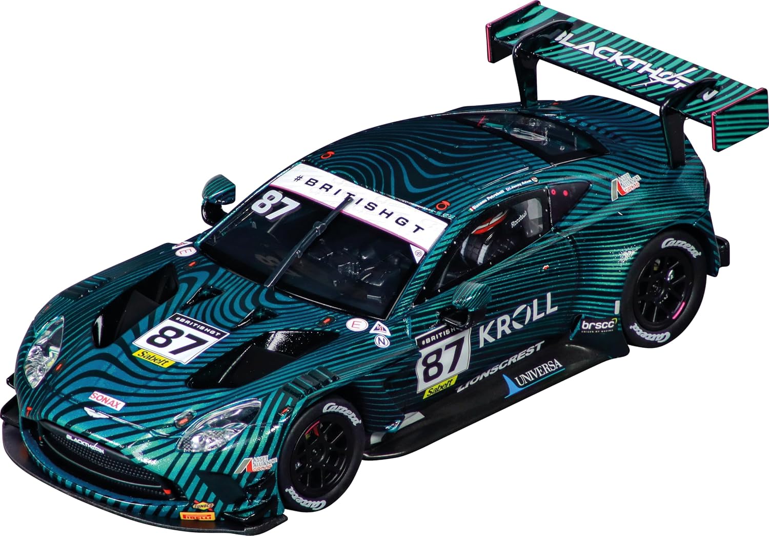 Detalle de Carrera Aston Martin Vantage AMR GT3 Evo Blackthorn AMR – 1:32, DIGITAL 132